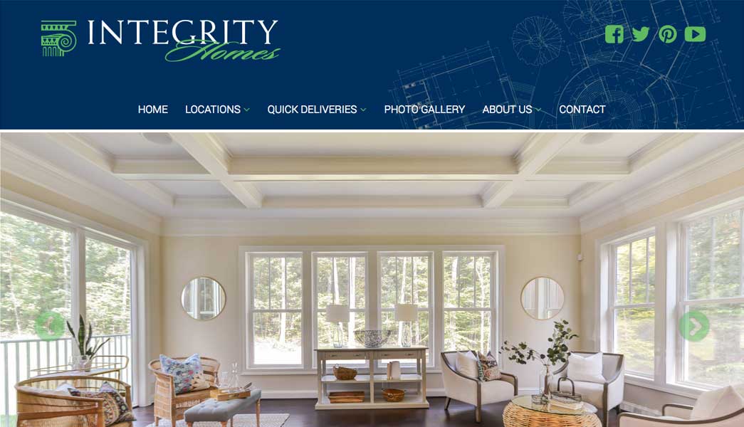 Integrity Homes Website