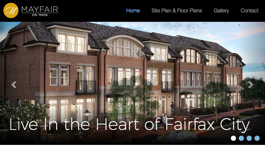 Mayfair on Main Website