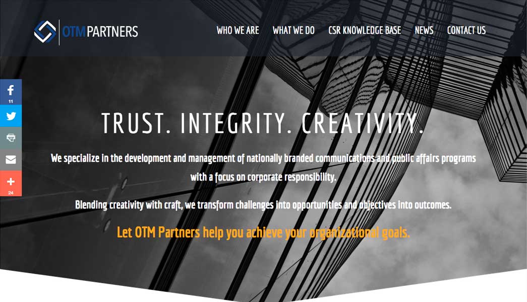 OTM Partners Website